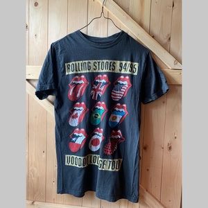Rolling Stones 94/95 Tour Shirt Reprint M